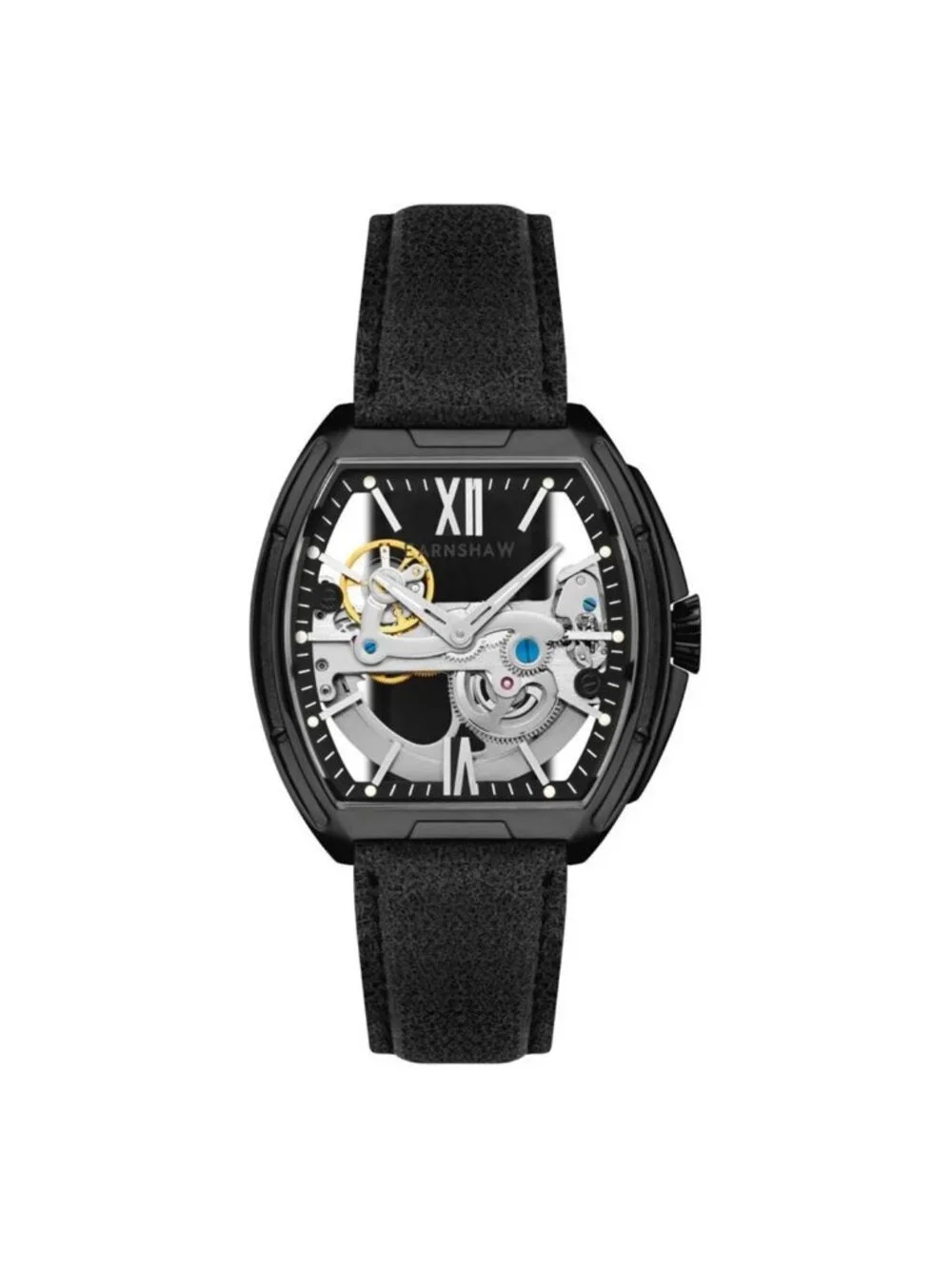 NWT Thomas Earnshaw Knightsbridge Black Dial Men's Watch